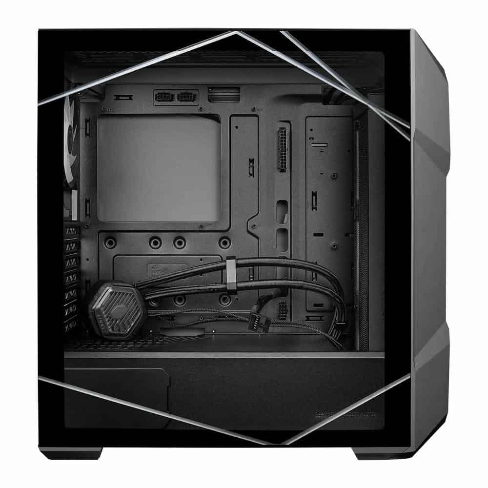 (image for) Cooler Master TD500 MAX Mid Tower TG Glass Case with 850W GXII PSU + 360mm AIO Cooler